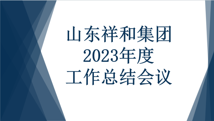 爱游戏电子官网(中国)股份有限公司 - 官网召开2023年度工作总结会议